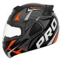 Imagem de Capacete Motociclista Escamoteável Articulado Gladiador V-Pro Jet Factor Pro Tork Masculino Feminino