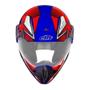 Imagem de Capacete Motociclista Motocross Ebf Super Motard Action