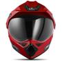 Imagem de Capacete Motocross Esportivo Off Road Trilha Enduro Unissex Com Viseira MX Pro Vision Pro Tork
