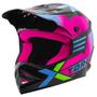 Imagem de Capacete Motocross Infantil Pro Tork Fast Next Brilhante