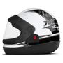 Imagem de Capacete Mototáxi Viagem Fechado Automático Tipo San Marino Sport Moto Unissex 56 58 60 Pro Tork