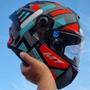 Imagem de Capacete Mt Helmets Targo S Sergio Garcia 23 C7 Azul Fosco