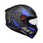 Imagem de Capacete MT Revenge 2 Status Matte Black Blue