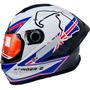 Imagem de Capacete Mt Stinger 2 Grand Prix Reino Unido Uk Inglaterra