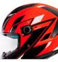 Imagem de Capacete mt stinger 2 zivze c5 brillo vermelho brilhante