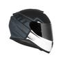 Imagem de Capacete Mt Thunder 3 Slant Preto Fosco e Cinza Tamanho:M