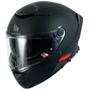 Imagem de Capacete Mt Thunder 4 SV Solid A1 Preto Fosco Com Óculos Int