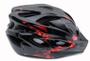 Imagem de Capacete Mtb Ciclismo Raptor 2 Com LED Traseiro e Viseira Tam M 54 a 58cm Preto e Vermelho Tsw