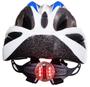 Imagem de Capacete MTB Nero Absolute Com Sinalizador Traseiro Branco/Azul