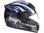 Imagem de Capacete MX Cobra Plus Mixs Preto e Azul Tamanho 58