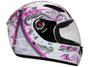 Imagem de Capacete MX Fokker Racing Girls Mixs Branco e Rosa Tam. 56