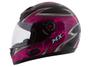 Imagem de Capacete MX5 Blade Mixs Preto e Rosa Tam. 56