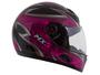 Imagem de Capacete MX5 Blade Mixs Preto e Rosa Tam. 56