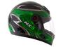 Imagem de Capacete MX5 Blade Mixs Preto e Verde Tam. 58