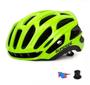 Imagem de Capacete Neon Verde  57-63cm  Leve  29 Aberturas