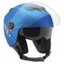 Imagem de Capacete New Atomic Elite Moto Aberto Pro Tork Feminino Masculino Segurança Proteção Viseira Conforto