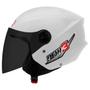 Capacete New Liberty 3 Three Viseira Fumê Moto Aberto Pro Tork Segurança Proteção Adulto Imagem de Capacete New Liberty 3 Three Viseira Fumê Moto Aberto Pro Tork Segurança Proteção Adulto