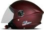 Imagem de Capacete new liberty three elite vermelho fosco