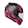 Imagem de Capacete New Spark Flash Preto Fosco / Rosa 60