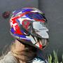 Imagem de Capacete Norisk Fab FF802 Razor Sharp Blue Red