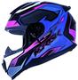 Imagem de Capacete Norisk Fechado Razor Speedmax Black Preto Roxo