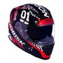 Imagem de Capacete Norisk Ff302 Soul Tokyo Vermelho Brilhante Moto