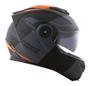 Imagem de Capacete Norisk FF345 Route Stroke Preto Cinza Laranja