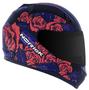 Imagem de Capacete Norisk ff391 Bed Of Roses Preto Rosa Fosco