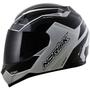 Imagem de Capacete Norisk FF391 Storm Preto/Branco Brilho