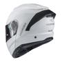 Imagem de Capacete Norisk Force 2 Monocolor Branco Brilhante Articulado Estamoteável Robocop