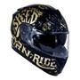 Imagem de Capacete norisk force born to ride dourado - Norisk Capacetes N,62