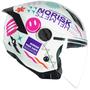 Imagem de Capacete Norisk Neo Buddy Branco e Rosa - Branco+Rosa