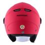 Imagem de Capacete Norisk Orion Monocolor Rosa Fosco Feminino Aberto