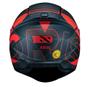 Imagem de Capacete Norisk Razor Axial Matte - Preto/Vermelho - 56 (P)