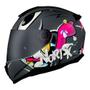 Imagem de Capacete Norisk Razor Mad Cinza e Rosa