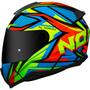 Imagem de Capacete Norisk Razor Sharp Amarelo Viseira Fumê