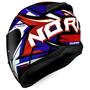 Imagem de Capacete Norisk Razor Speedmax Azul Vermelho Branco