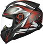 Imagem de Capacete Norisk Razor Speedmax Vermelho + Viseira Fumê