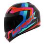 Imagem de Capacete Norisk Razor Void -preto/laranja/azul - 56 (P)