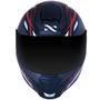 Imagem de Capacete Norisk Ror Ninja Matte - Titanium/Vermelho 56 (P)