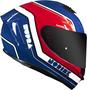 Imagem de Capacete norisk supra ace azul vermelho