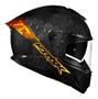 Imagem de Capacete Norisk Viper Gt Snake Preto Dourado Carbono