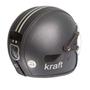 Imagem de Capacete Old School Kraft Revestido Preto - Tam.M58