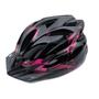 Imagem de Capacete Para Ciclismo Feminino Raptor 2 Com LED e Viseira Tamanho M 54 a 58cm Preto e Rosa Tsw