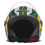 Imagem de Capacete Para Moto Aberto Masculino Feminino New Liberty Pro Tork Patriota Brasil Urbano