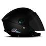 Imagem de Capacete Para Moto Aberto New Liberty Three Elite Viseira Fumê