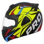 Imagem de Capacete Para Moto Escamoteável Modular Masculino Feminino Tork V-Pro Jet Factor Fosco e Narigueira