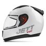 Imagem de Capacete Para Moto Fechado Esportivo Masculino Feminino Original Jett Evo Solid - Tamanho 56 58 60