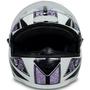 Imagem de Capacete Para Moto Fw3 Gt Femme Branco Rosa Tamanho 60