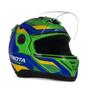 Imagem de Capacete Para Moto Masculino Fechado Patriota Pro Tork G8 Evo Brasil Integral Com Narigueira